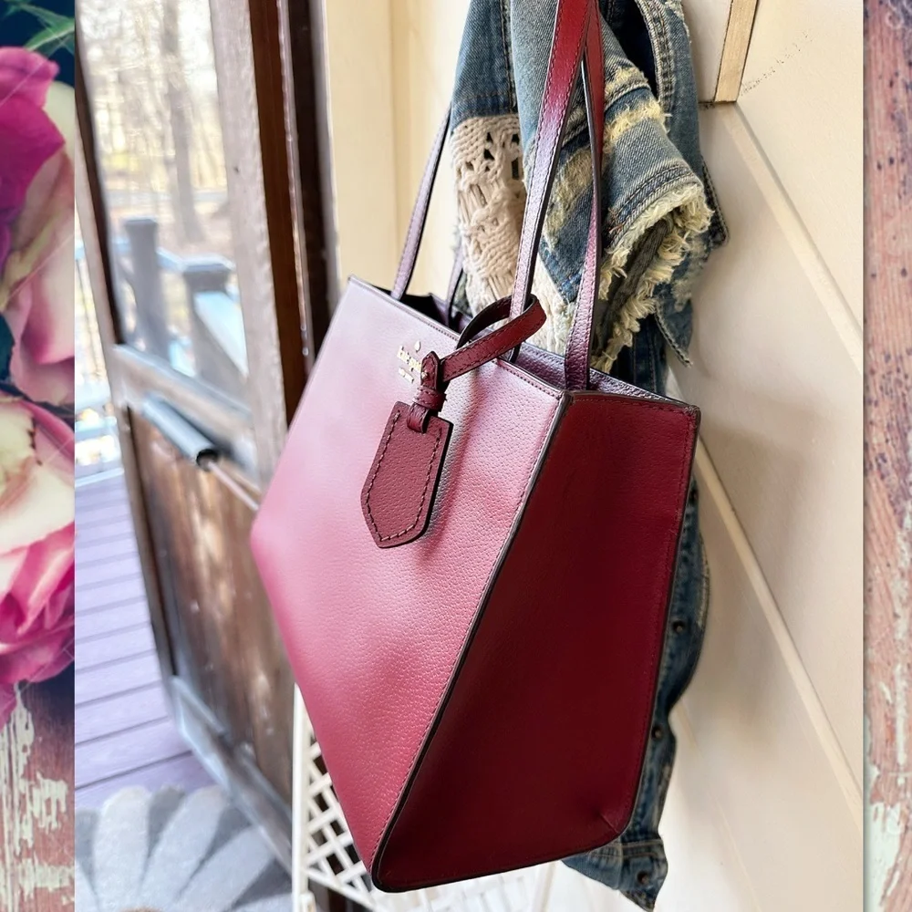 KATE SPADE THOMPSON STREET LARGE SAM HANDBAG in SIENNA